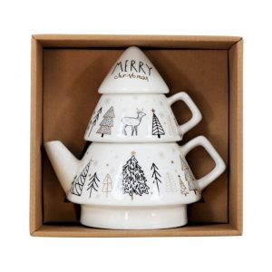 Tea-for-one Merry Christmas