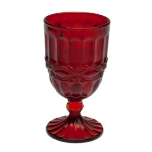 Calice vetro rosso 270 cc Solange