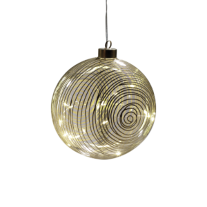 PALLA IN VETRO A LED DIAM 15